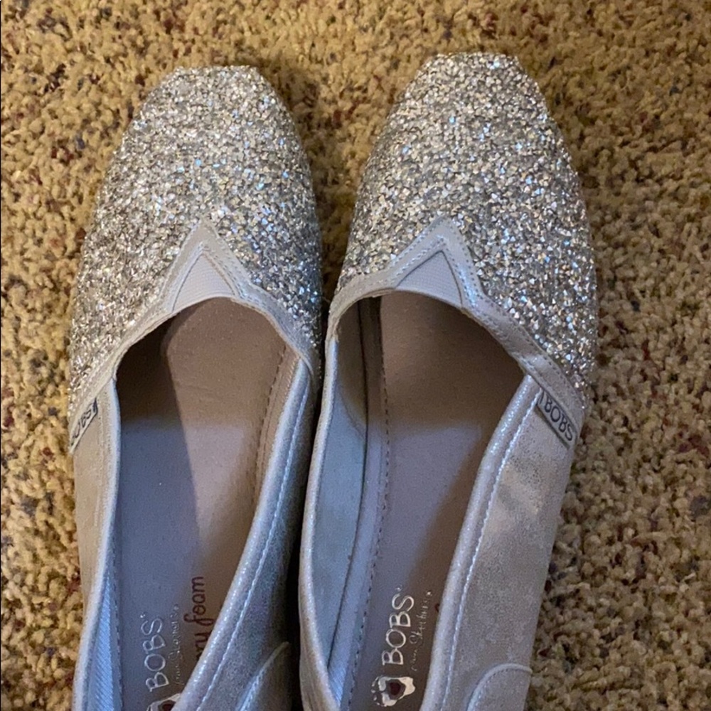 Silver Sparkle Bobs